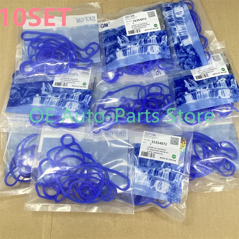 

Oil- Cooler Gasket Seals Replacement Kit For Chevrolet Cruze 1.6 1.8 Trax Orlando Aveo Sonic Opel Astra Zafira 2724577 55354072