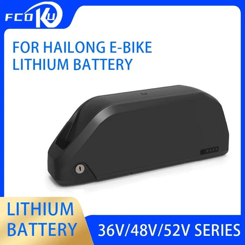 

New 36V 48V 52V 17.5Ah rechargeable lithium battery, for hailong Parrot No.9 electric bicycle to replace the li-ion battery