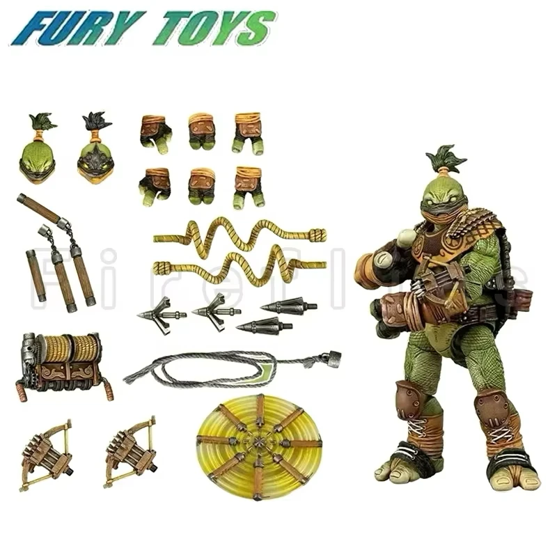 1/12 5inches Fury Toys Action Figure Wave 3 Rage Samurai Force Summer Anime Model image 3