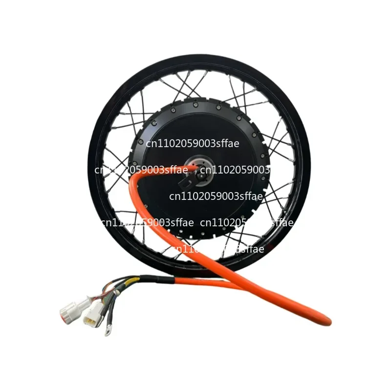 QS273 40H V3 4000W 8000W Electric Motorcycle Hub Motor 152mm Drop-Outs