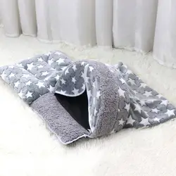 Cat Winter Sleeping Bag Cozy Arch-Shaped Burrowing Cat Bed Snuggle Sack Non-Slip Washable Cat Tent Covered Cat Bed Enclosed for