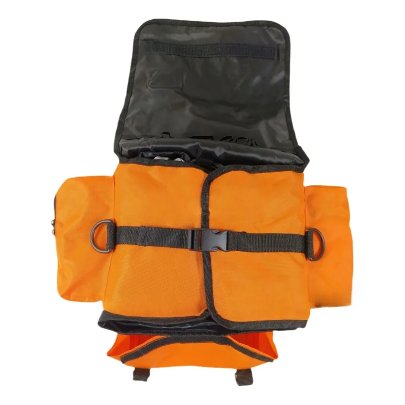 مجموعة الإسعافات الأولية الخارجية، مجموعة طبية، شريط عاكس ذو سعة كبيرة، مجموعة إنقاذ محمولة باليد، أحمر وبرتقالي