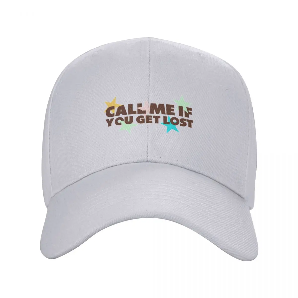 Call me if you get lost Baseball Cap Sunhat Icon Hat Man Luxury Boy Women's