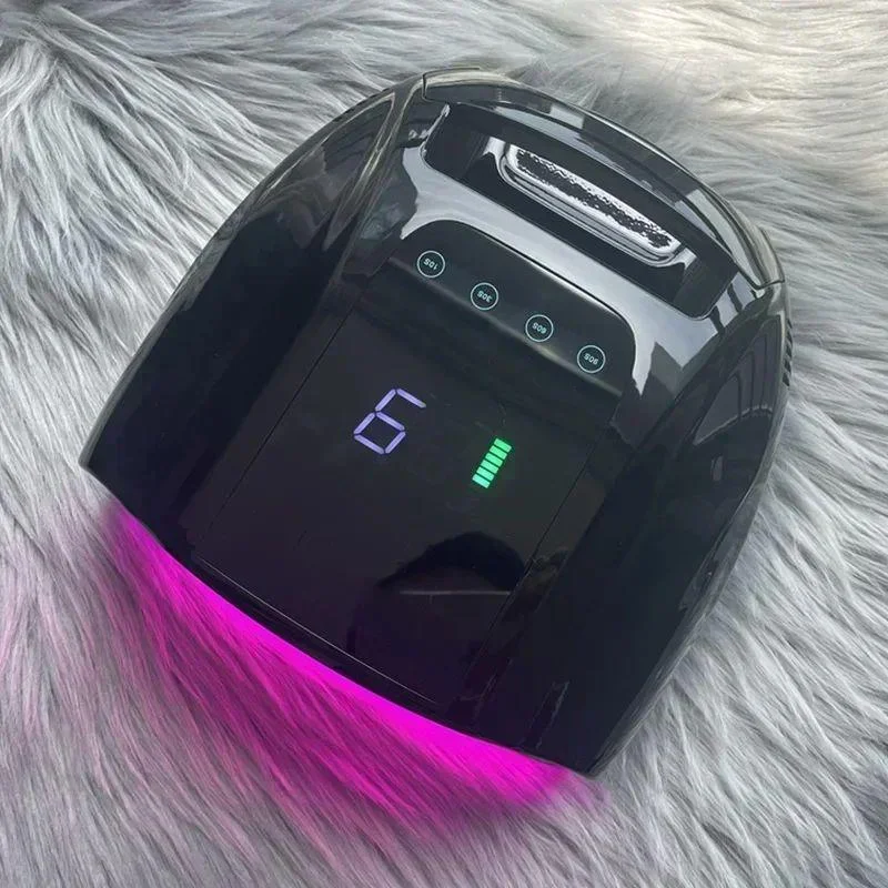 2025 New Rechargeable Nail Lamp Cordless Gel Polish Dryer UV Light for Nails Manicure Light Wireless Nail UV LED Lamp