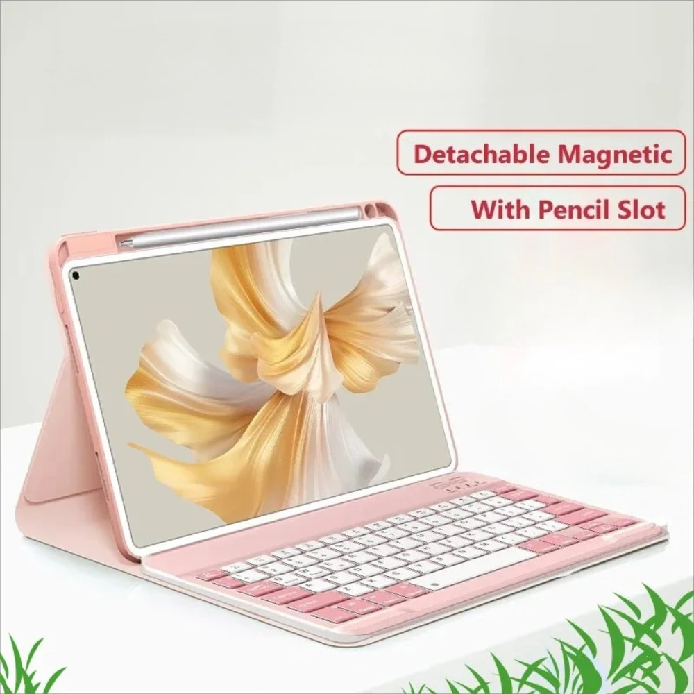 Case with Bluetooth Keyboard for Ipad Air 11 M4 2026 11th A16 2025 11 inch Pro 11 Air 4 Air 5 10.9 10th Air7 6 5 4 Ipad 9th 8th