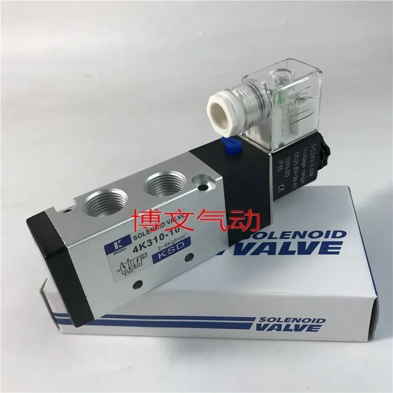 

Solenoid valve 4K210-08 310-10 4K410-15 4K220-08 4K320-10 reversing valve