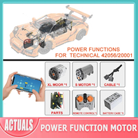 APP Remote Control New Power Functions For LEGO 42056 20001 Motorizing Car Building Blocks Technology accessories Bricks Motor