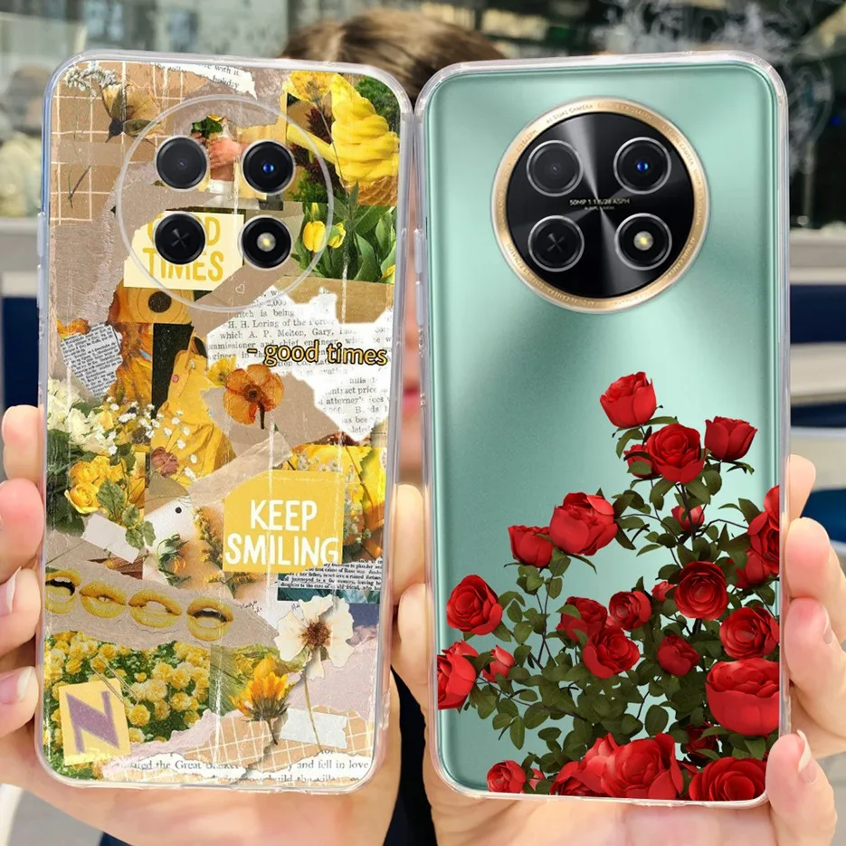 For Huawei Nova Y91 Case STG-LX1 STG-LX2 New Fashion Painted Cover Soft Slim Phone Case For Huawei Nova Y91 NovaY91 Fundas Coque