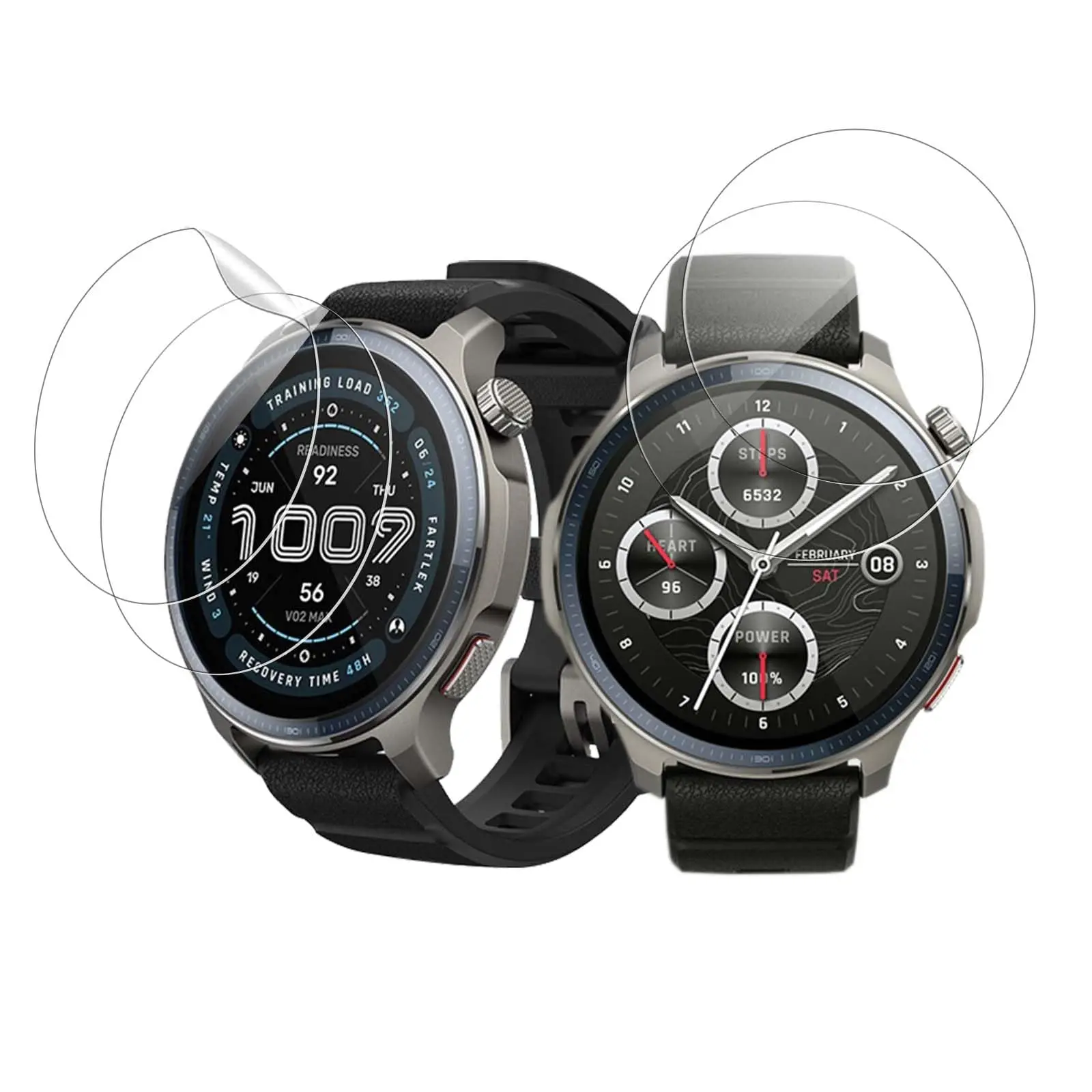 Screen Protector For Amazfit Balance 2 Hydrogel Film Scratch-Resistant Ultra-Thin Screen Protector For Huami Amazfit Balance 2
