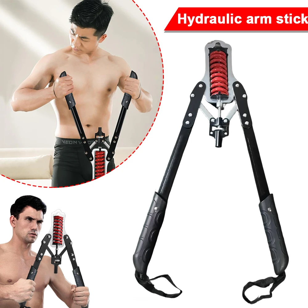 Verstellbarer Widerstands-Brustexpander 10-200kg, Innen- und Außenfeder, für Brust-, Bauch-, Arm- und Rückenmuskulatur, Fitness für Zuhause und Büro