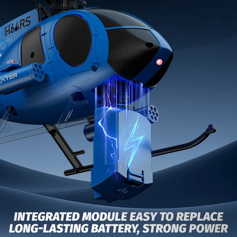 Flybarless Brushless Drone Six Channel 3D Special Effects Optical Flow Positioning Six Axis Gyroscope Remote Control Helicopter