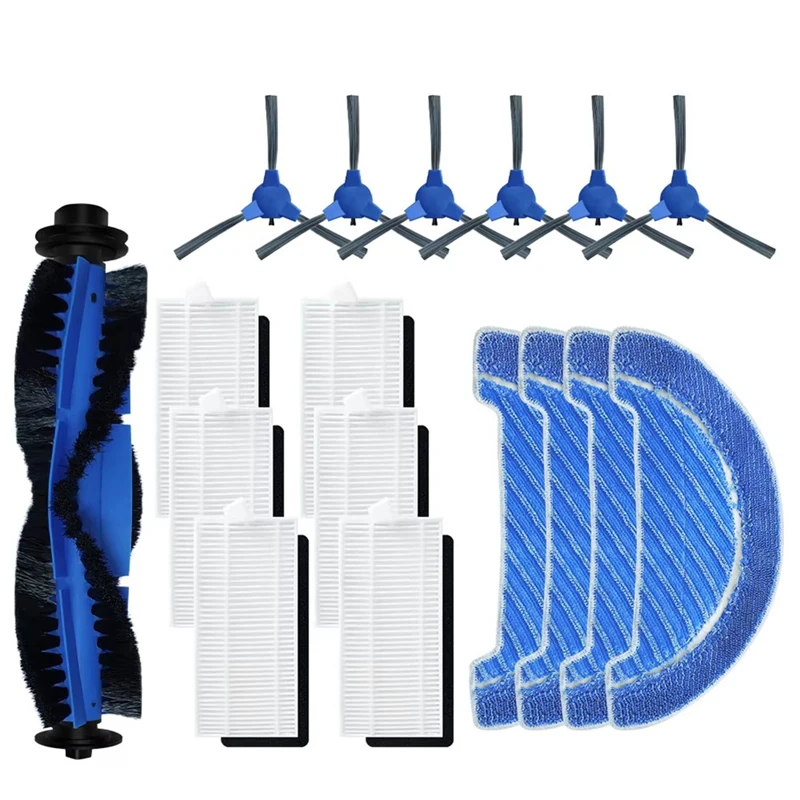 

M11K-для Conga 1090 1790, титановый ультра-пылесос, основная боковая щетка, фильтр, швабра, крышка щетки, комплект аксессуаров