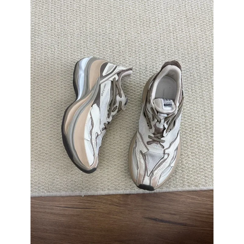 Classic Brand Fashion Walking Outdoor Shoe Designer Thick Bottom Trekking Sneaker Top Quality Wearable Sports and Leisure Shoe