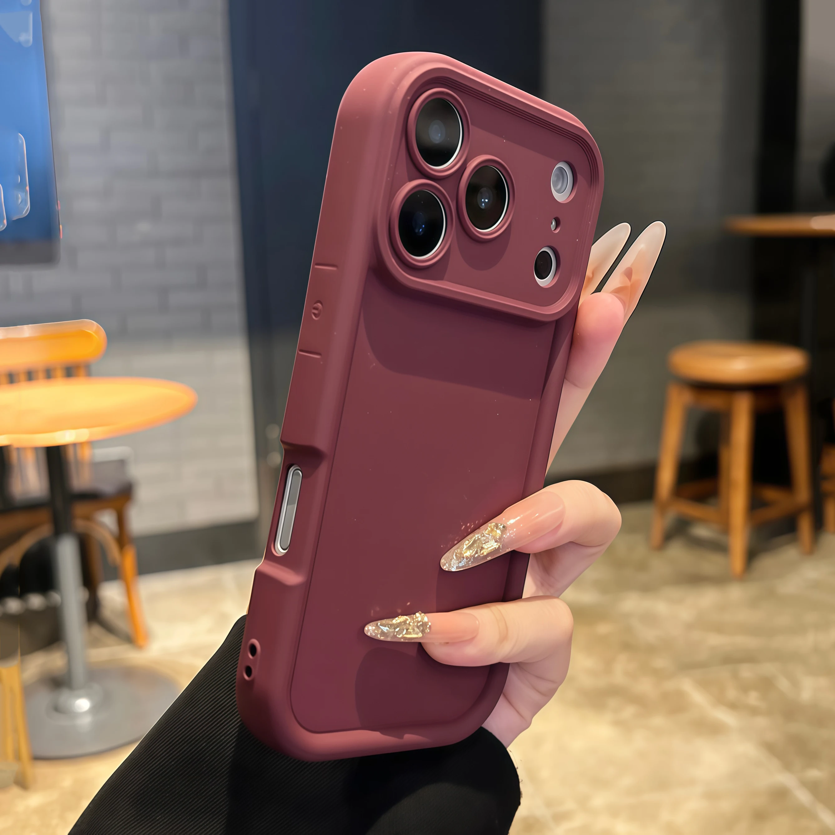 Silikon TPU Weiche Handyhülle für iPhone 17 16 15 14 13 12 11 Pro Max XS XR 7 8 Plus 17Pro 16Pro Stoßfeste Schutzhülle