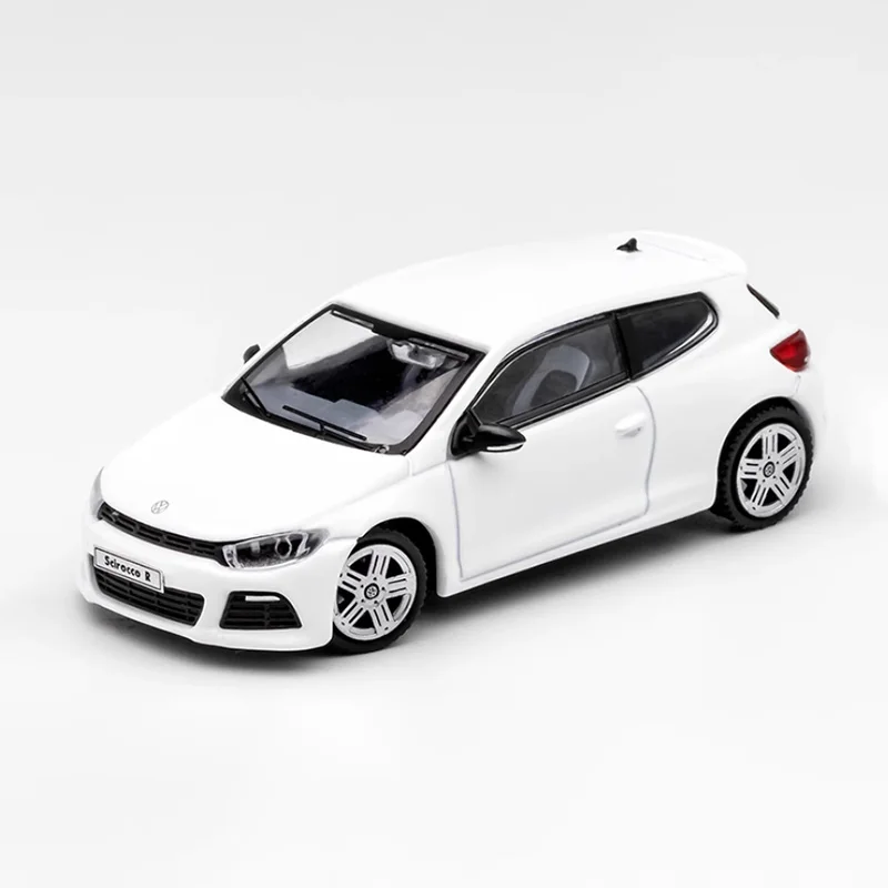 GCD Diecast 1:64 Scale Racing Version Scirocco R Alloy Car Model Finished Product Simulation Toy Collection Gift Static Model