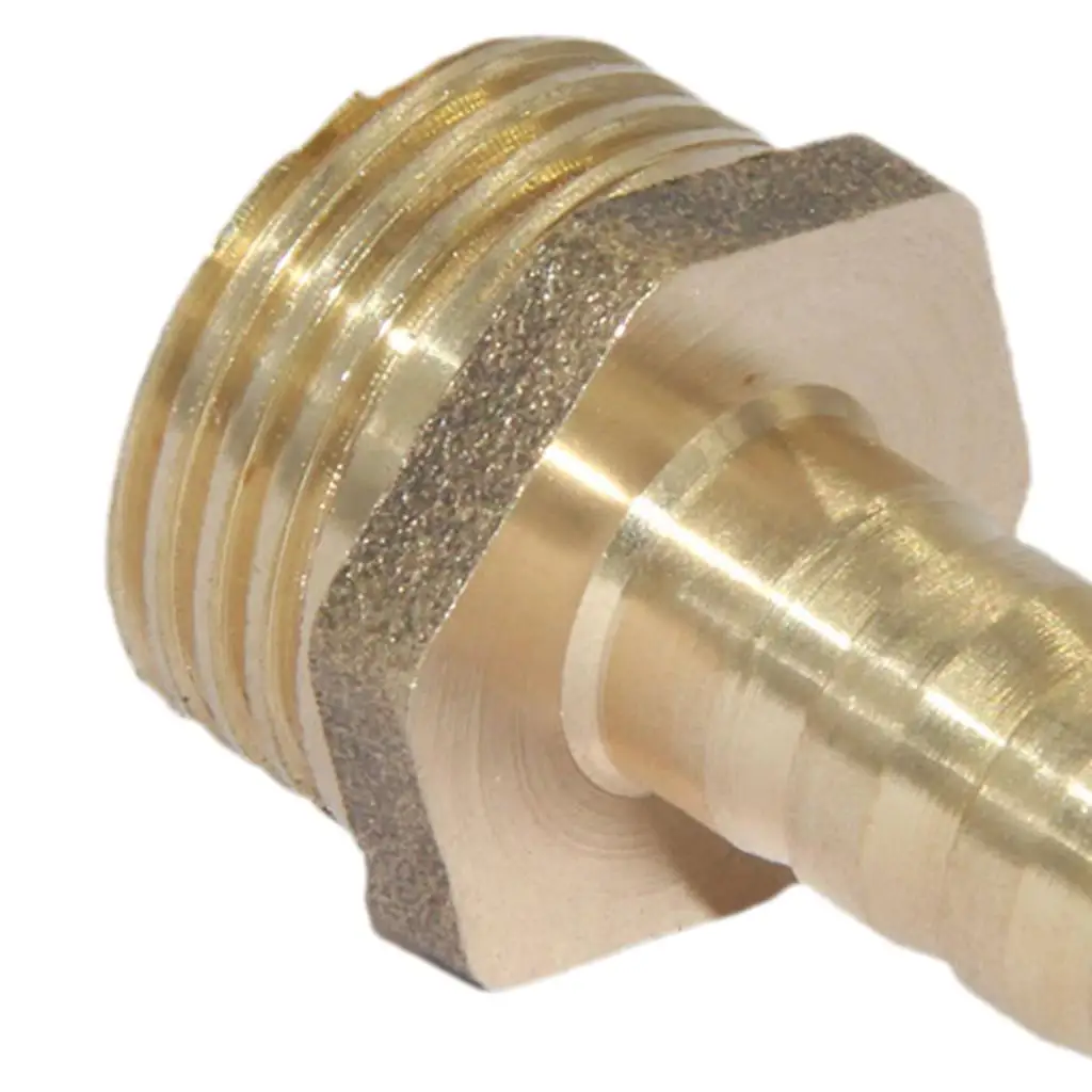 Quality Brass Barbed Hose Adapter Female GHT Threaded Coupler 1/2 Hose Fitting for Industrial Hose Connection