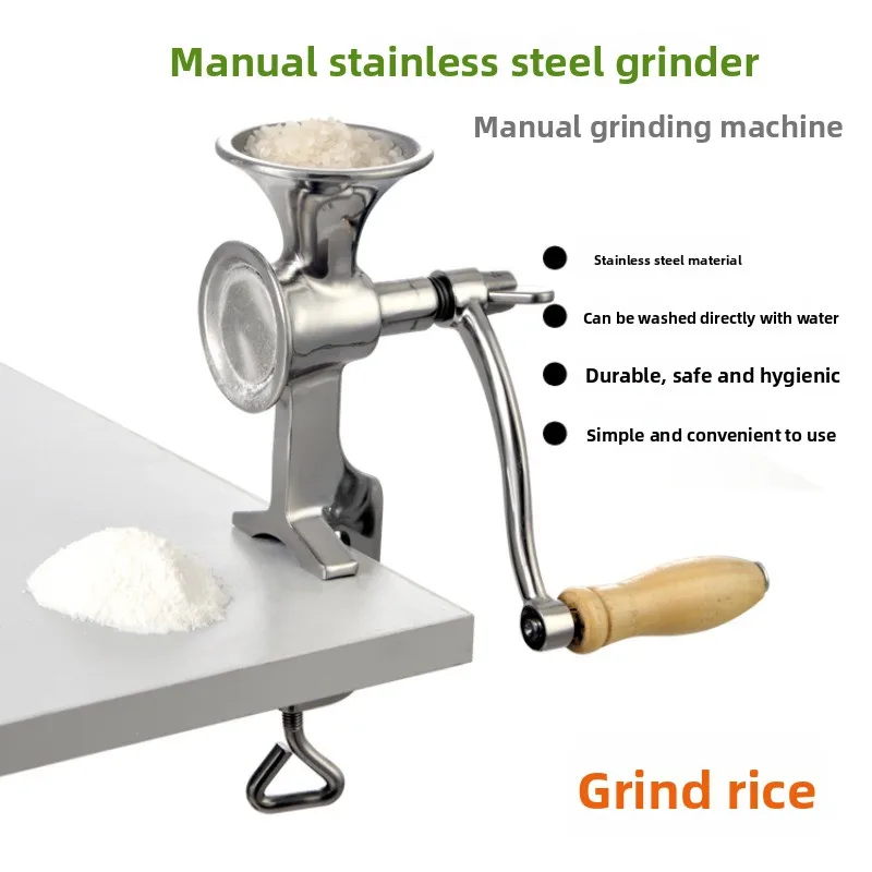 Hand Coffee Grinder, Grinder, Manual Grinder, Stainless Steel Stationary, Pepper Grinder