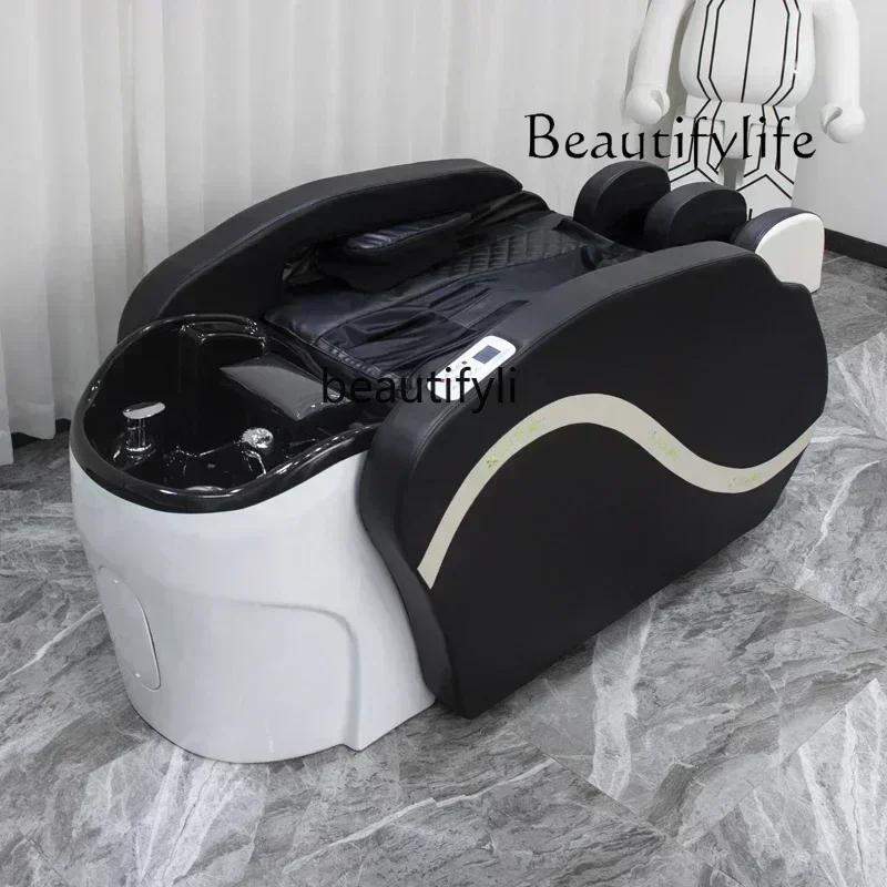 Automatic Intelligent Electric Massage Shampoo Bed High-End Cosmetology Shop Flushing Bed