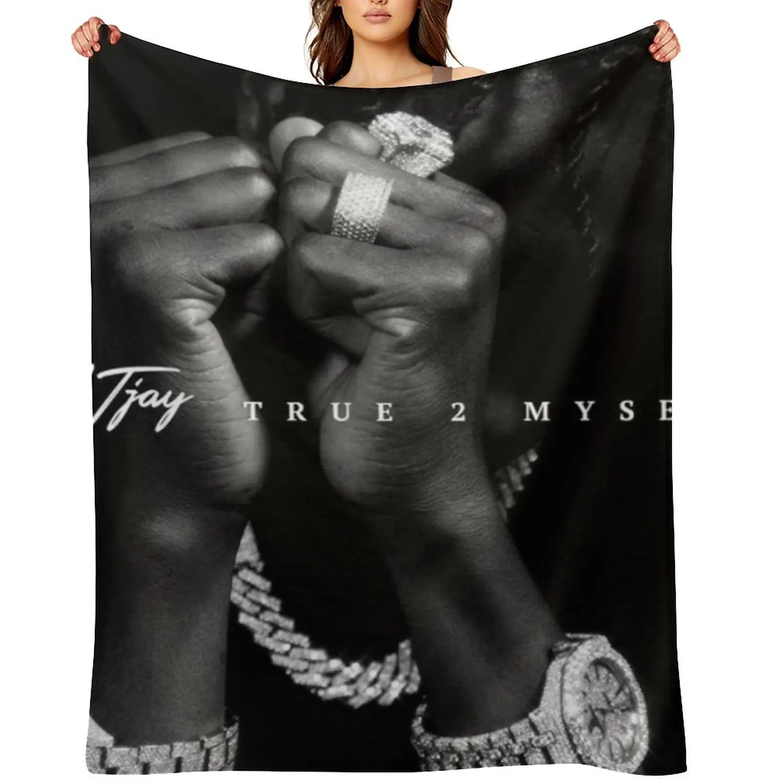 

lil true 2 red tjay Throw Blanket Sofa Throw Decorative Sofa For Baby For Decorative Sofa Blankets