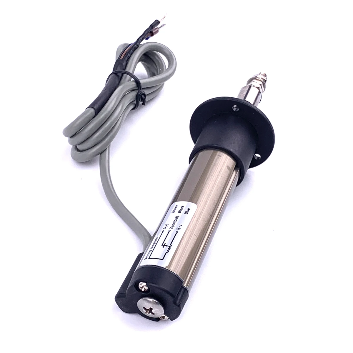 For Miran Brand Linear Position Sensor KPF Flanges Mounted Small Pull Rod Displacement Sensor With Range 10-300mm