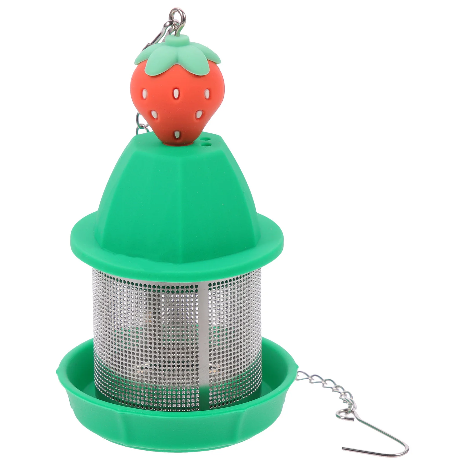 

Silicone Balls for Loose Leaf Green Creative Tea Infuser Tea Strainer Filter Kitchen Bar Accessories Stainless Steel