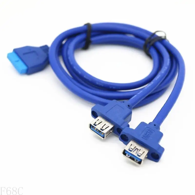 

F68C 2XUSB3.0 до 20PIN Шасси задняя пещевая линия PCI.