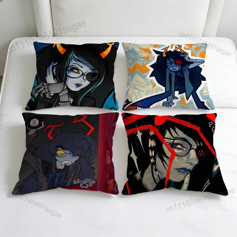 

Charming Vriska S-Serket Decorative Square Pillow Cover Modern Cushion Case for Living Room Bedroom
