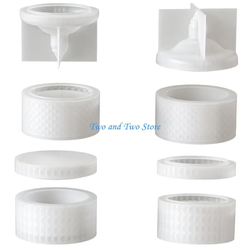 HX6F Multipurpose Silicone Mould Striped Roman Column For Creative Crafting