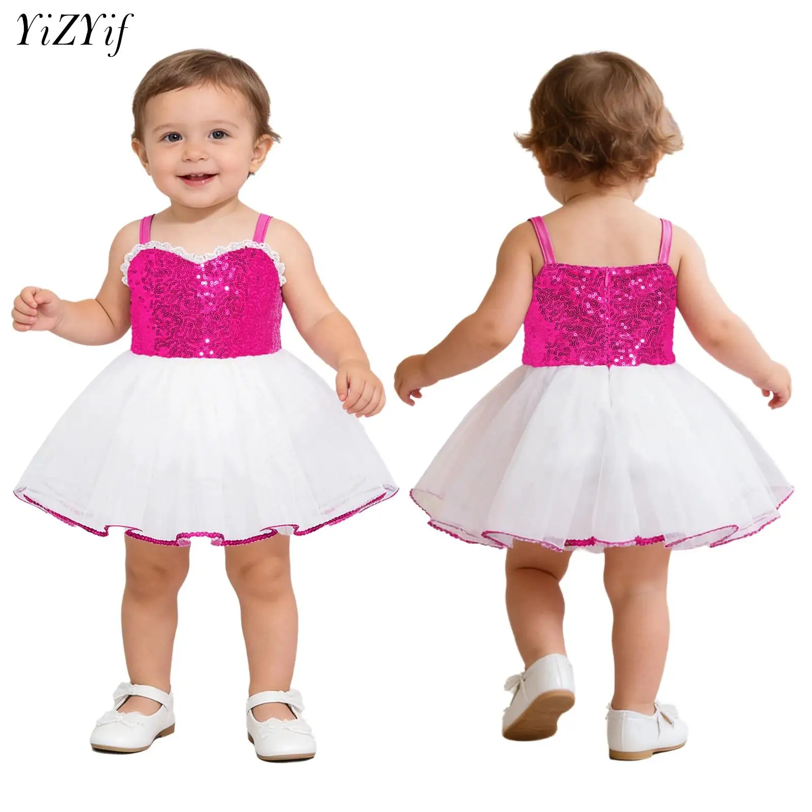 

Балетные купальники для маленьких девочек на день рождения, кружевное платье с блестками, тюлевое платье-пачка принцессы, свадебное бальное платье для банкета