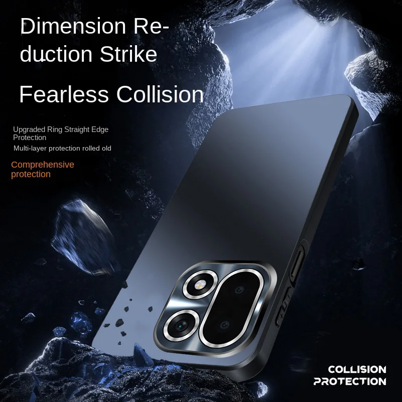 حافظة هاتف خلفية غير لامعة لعدسة الكاميرا ملفوفة بالكامل لهاتف OnePlus 15، غطاء حماية نحيف #4