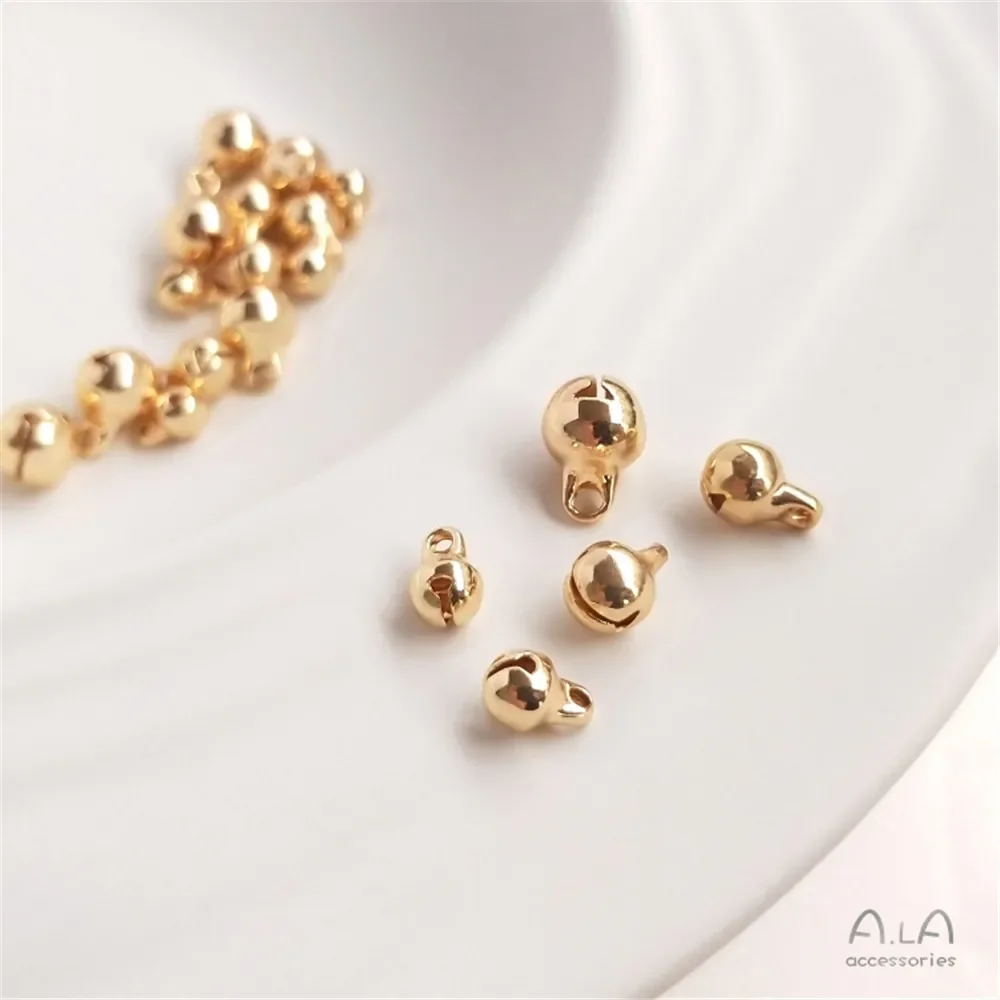 14K vergulde bel Diy handkoord Armband ornamenten oorbellen hanger accessoires