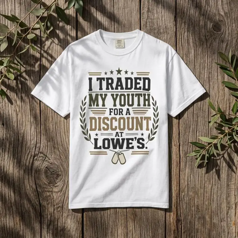 I Traded My Youth For A Discount Veteran T-Shirt