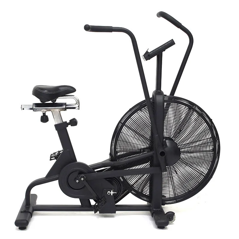 2021 Venta caliente ventilador interior bicicleta DB-110 barato Airbike Color negro velocidad distancia pantalla gimnasio bicicleta estática de aire