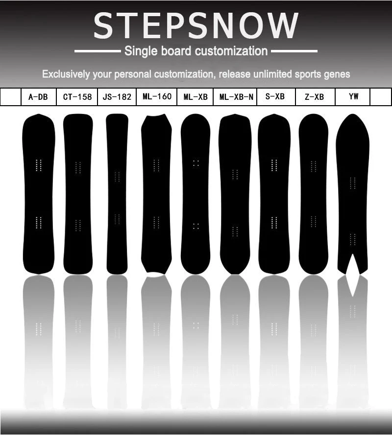 Factory Wholesale  High Quality Adult  OEM  Fair Ski Sport Snow Board Adult Snowboard&skis