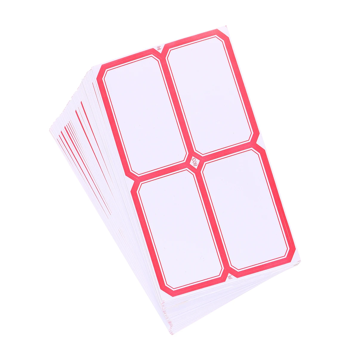 

240 Pcs Self Adhesive Label Paper Eco Friendly Bottle Container Box Folder Party Store Handwritten Sticker Sheet Address