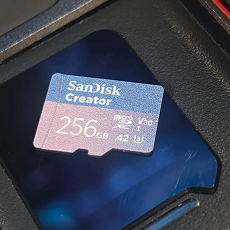 sandisk-creator-microsdxc-uhs-i-memory-card-a2-v30-u3-c10-128gb-256gb-512gb-1t-190mb-s-read-high-speed-card-with-sd-adapte