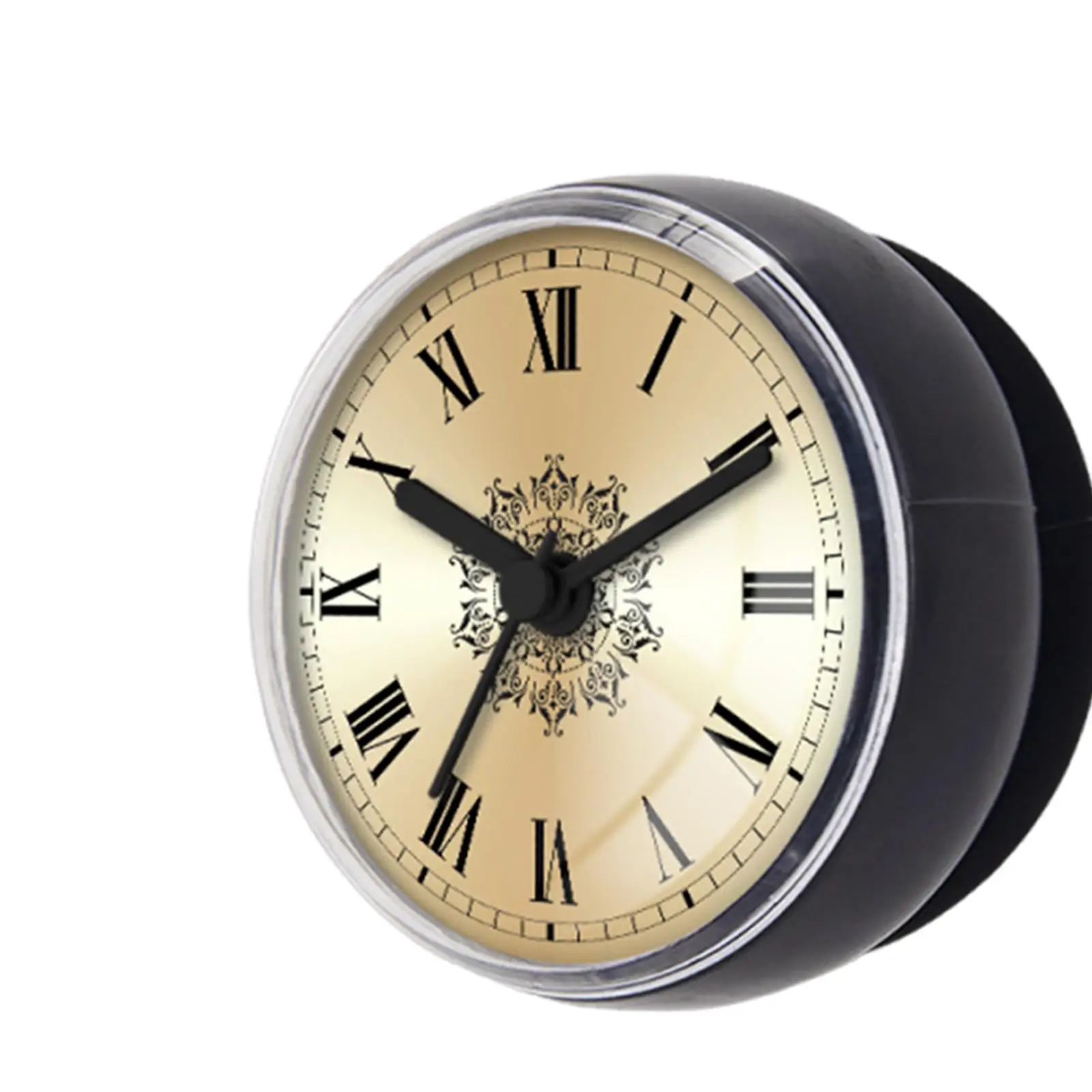 Waterproof Bathroom Shower Clock,Compact,Easy Reading,Round,Small,Wall Clock with Suction Cup for Home Kitchens Toilets Washroom