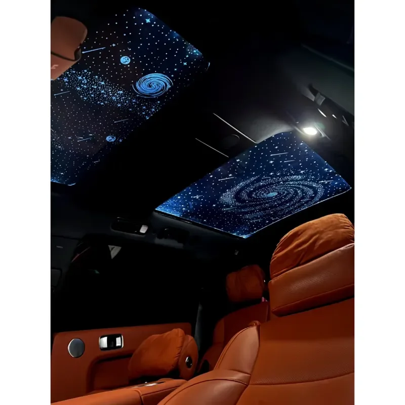AP01 LED Fiber Optic Light Star Ceiling Kit for 12V Auto Panoramic Sunroof Film LED Light Engine Starlight Headliner Kit for