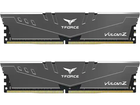 Team T-FORCE VULCAN Z 16GB (2 x 8GB) DDR4 3200 (PC4 25600) Desktop Memory Model TLZGD416G3200HC16FDC01