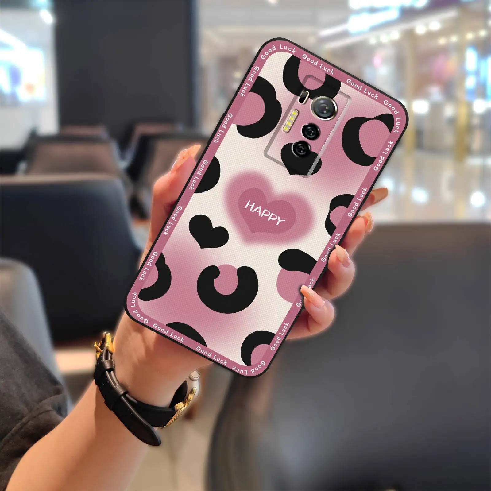 Soft case Fashion Design Phone Case For Tecno Phantom X/AC8 TPU Cover Cartoon Silicone Cute Full wrap Anti-dust Durable