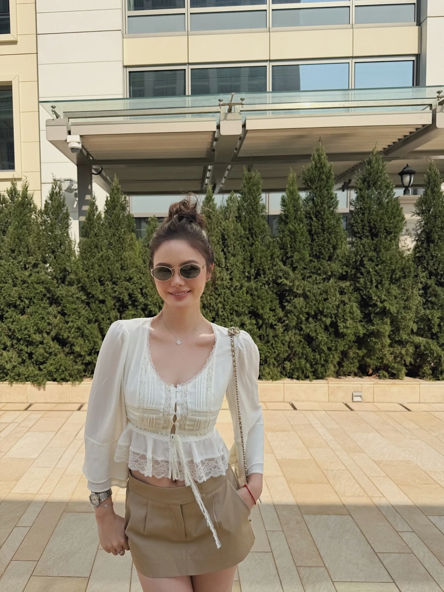 

Женское платье миди Tang Fly SD Svel с кружевным верхом, приталенное, с французским рукавом, облегающее, из полиэстера, с V-образным вырезом, короткое