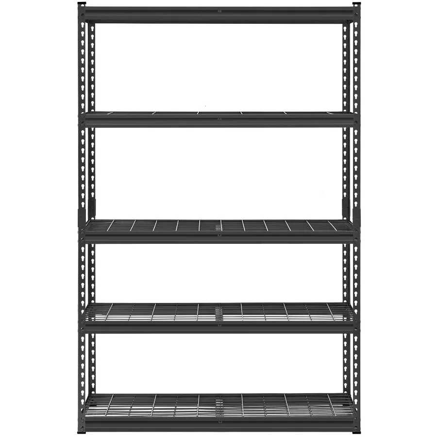 

Storage Shelves 5 Tier Adjustable Heavy Duty Garage Shelving Units 2500 lbs