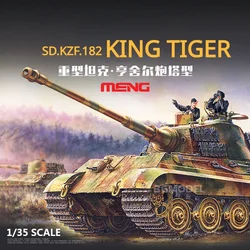 MENG assembled tank plastic model kit TS-031 King Tiger heavy tank Henschel turret type 1/35