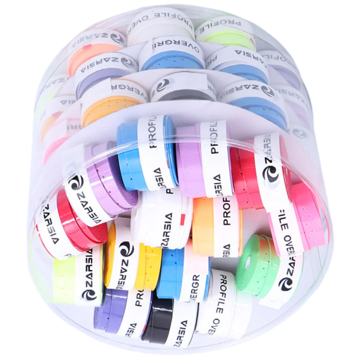 60-個-zarsia-ラミネート穴あきスウェットバンド-テニス-バドミントン-ラケット-オーバーグリップ-スティッキー-ノンスリップ-釣り竿ストラップ