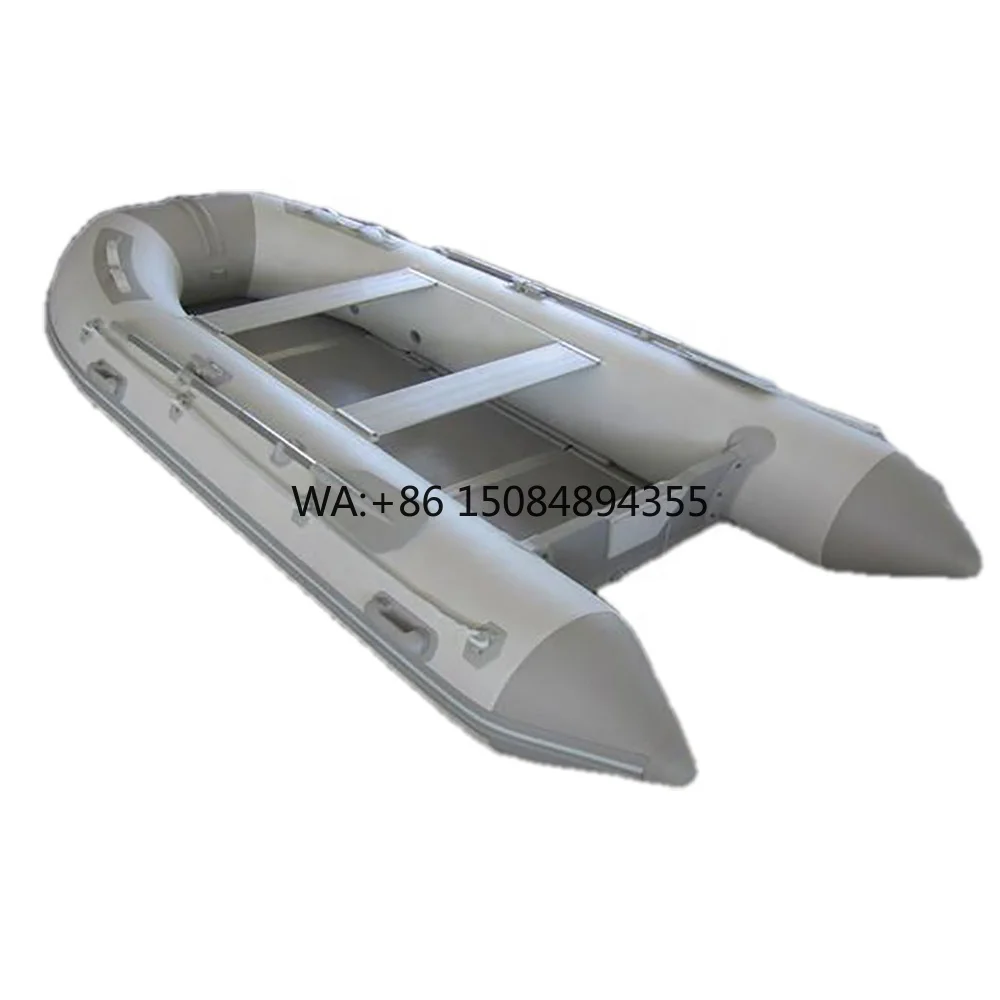 Yacht 7person 3.8m Plywood Floor Cheap Inflatable Boat for Sale