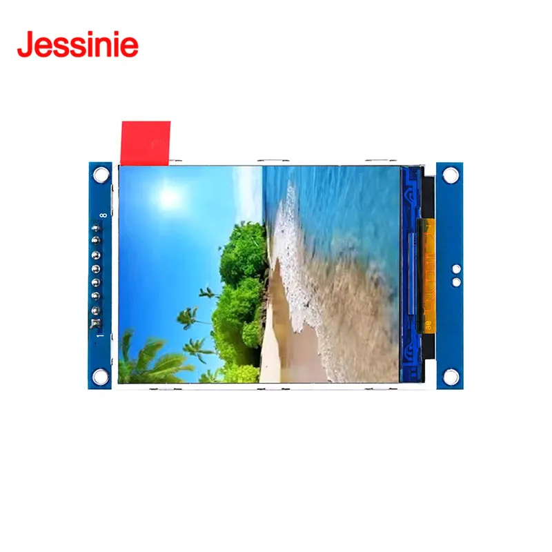 2.4 Inch TFT LCD Display ST7789 Driver 240x320 IPS Full Viewing Angle SPI Interface Bare Screen 10Pin 8Pin Color Screen Module