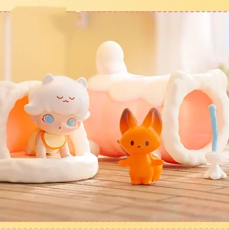 Pop Mart Dimoo Cat Paradlse Series Blind Box Mystery Box Guess Bag Toys Doll Cute Anime Figure Desktop Ornaments Collection Gift