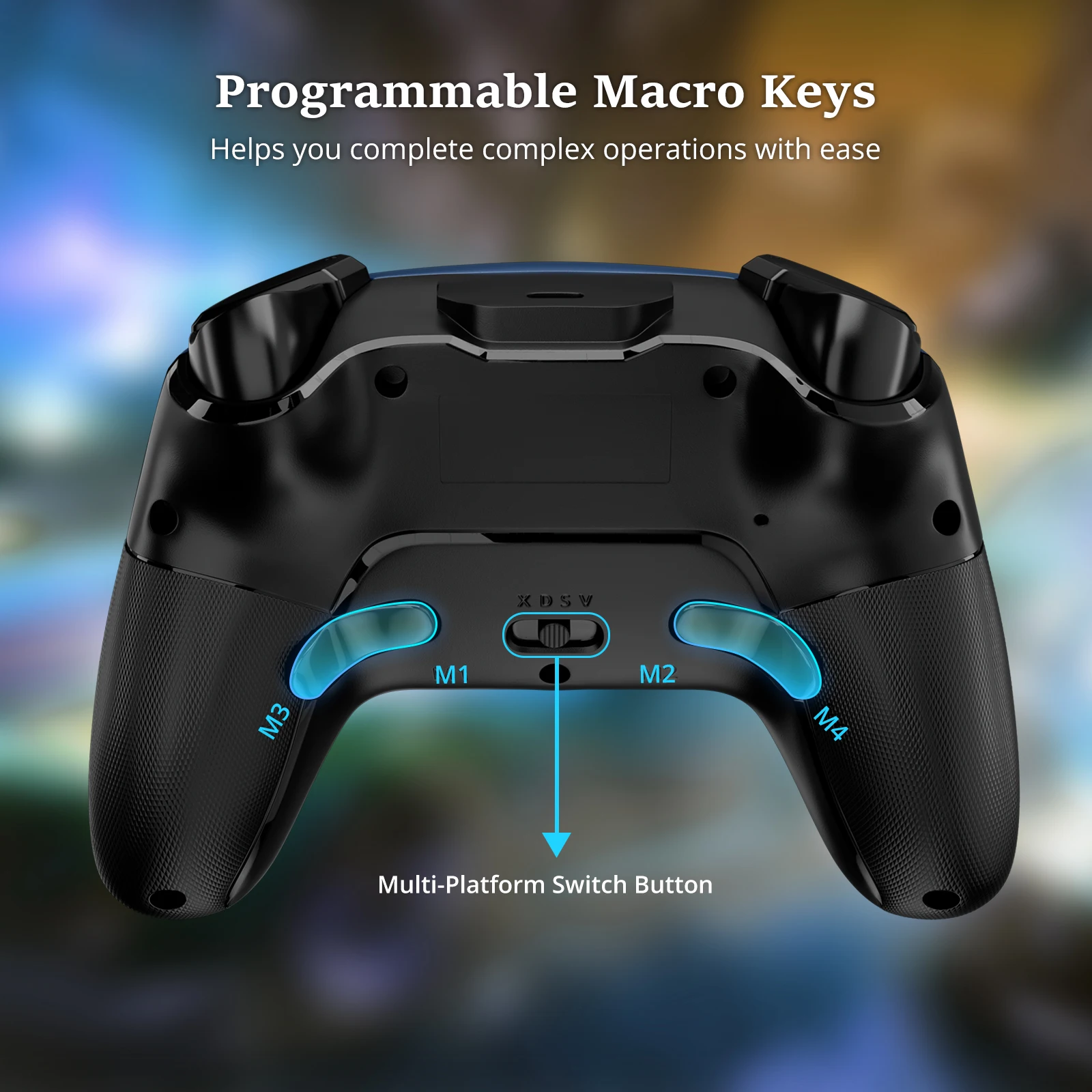 Mando inalámbrico para PC, mando Bluetooth para teléfono móvil, mando para Windows 7/8/10/11 /MacOS/iPhone/Android/Switch