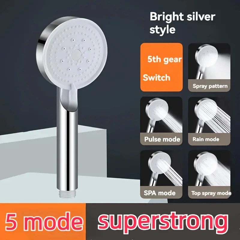 Adjustable High Pressure Shower Head Sunflower Shower Knobs Polishing for Showerhead Rainfall Faucet Tap Bathroom Bath Home