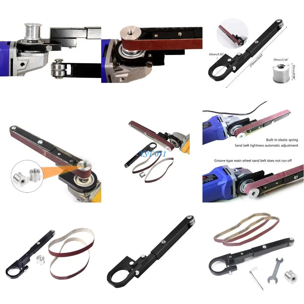 

E15A Air Belt Sander for Model100 Grinder Belt for Stainless Steel Handrail